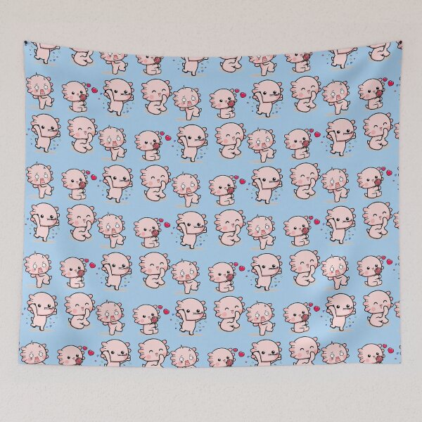 Item preview, Axolotl Smiling   designed and sold by rnamentallyYou.