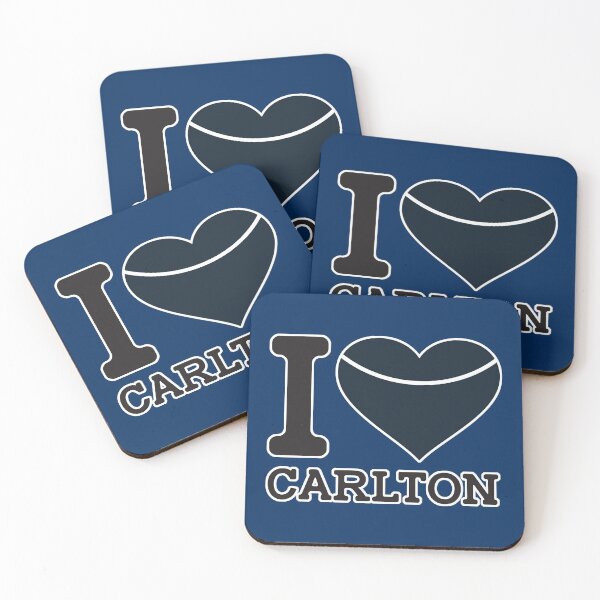 Aperçu de l'œuvre « J'aime Carlton » vêtements, marchandises, t-shirts, leggings, jupe, masque, tablier, sac écologique créée et vendue par Ink Inc.