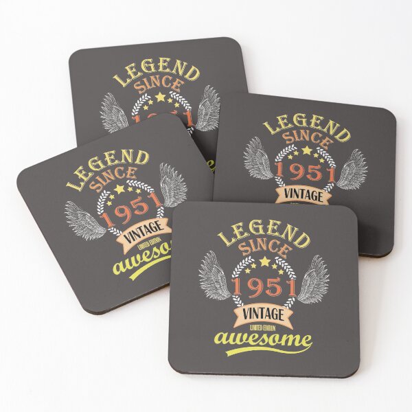 Item preview, Legend Since 1951 Limited Edition | Vintage Gift for 71th Birthday designed and sold by JooArtPrints  ★★★★★.