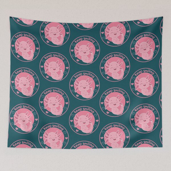 Item preview, Axolotl Smiling   designed and sold by rnamentallyYou.