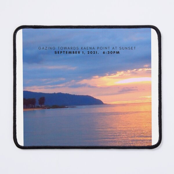 Item preview, September 1, 2021 Alii Beach. Gazing at Kaena Point designed and sold by Woowee808.