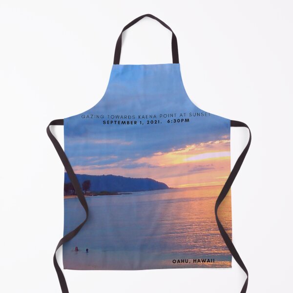 Item preview, September 1, 2021 Alii Beach. Gazing at Kaena Point designed and sold by Woowee808.