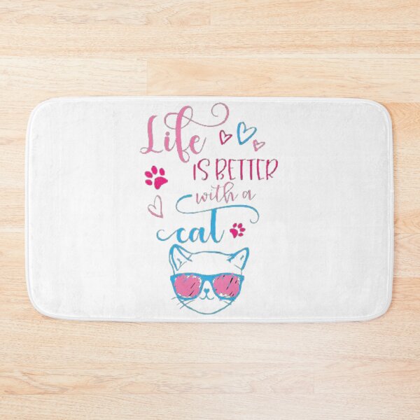 Item preview, LIFE IS BETTER WITH CAT designed and sold by Marakstore.