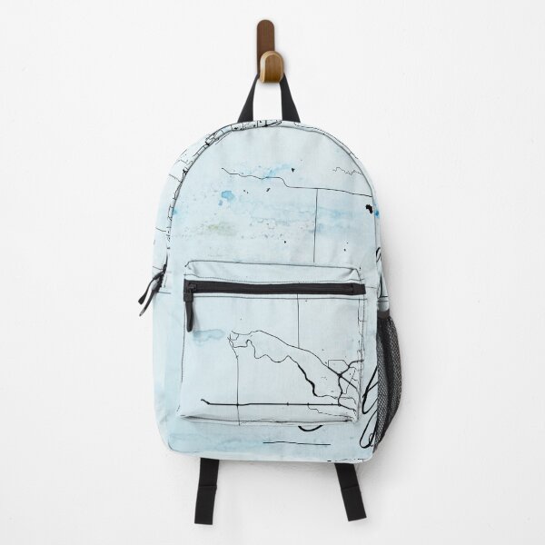 Item preview, Calgary - Canada Alpha Watercolor Map designed and sold by WatercolorMap.