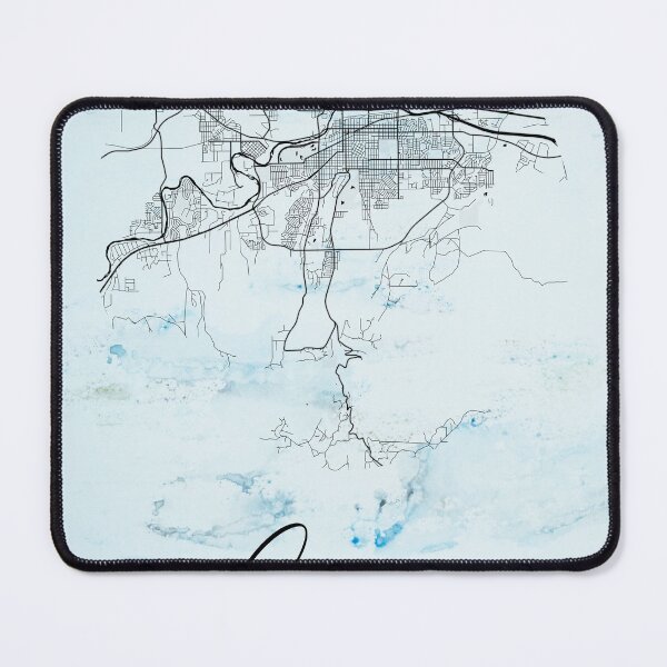 Item preview, Casper - United States Alpha Watercolor Map designed and sold by WatercolorMap.