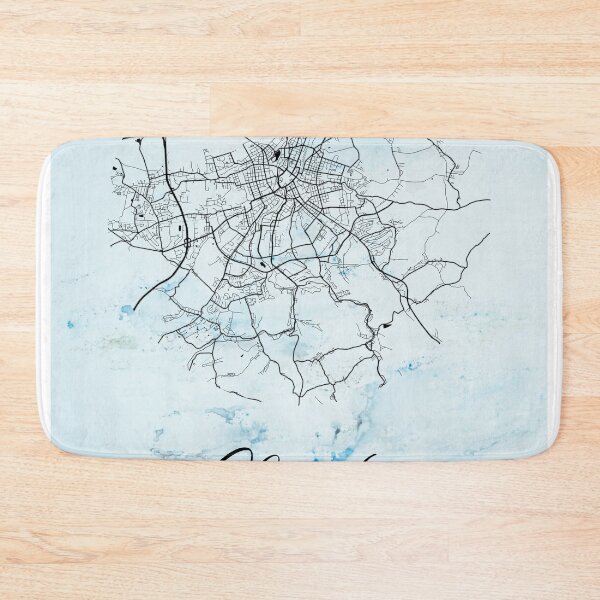 Item preview, Chemnitz - Germany Alpha Watercolor Map designed and sold by WatercolorMap.