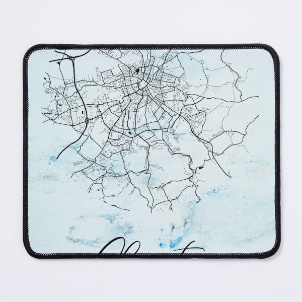 Item preview, Chemnitz - Germany Alpha Watercolor Map designed and sold by WatercolorMap.