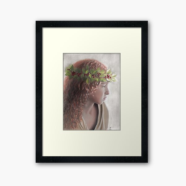 Aubépine Framed Art Print