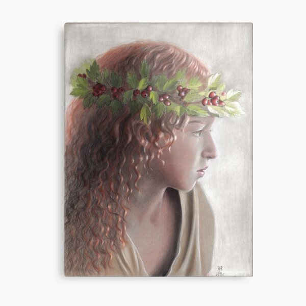 Aubépine Metal Print