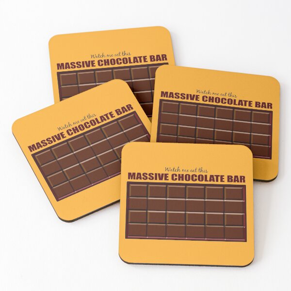 Item preview, watch me eat this MASSIVE CHOCOLATE BAR designed and sold by SnugThreads.