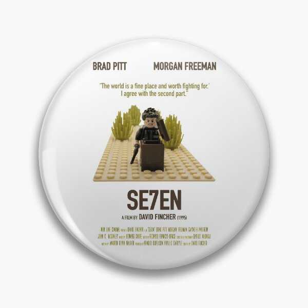 Item preview, Seven Directed By David Fincher With Brad Pitt 1995 designed and sold by Se7enMovies.