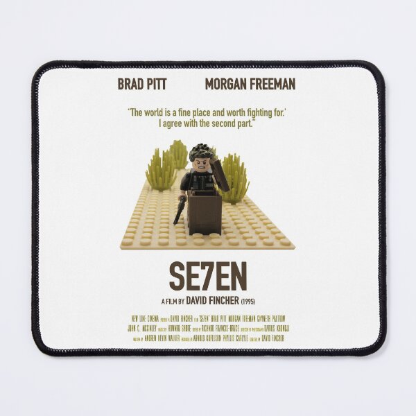 Item preview, Seven Directed By David Fincher With Brad Pitt 1995 designed and sold by Se7enMovies.