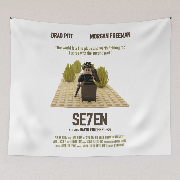 Item preview, Seven Directed By David Fincher With Brad Pitt 1995 designed and sold by Se7enMovies.