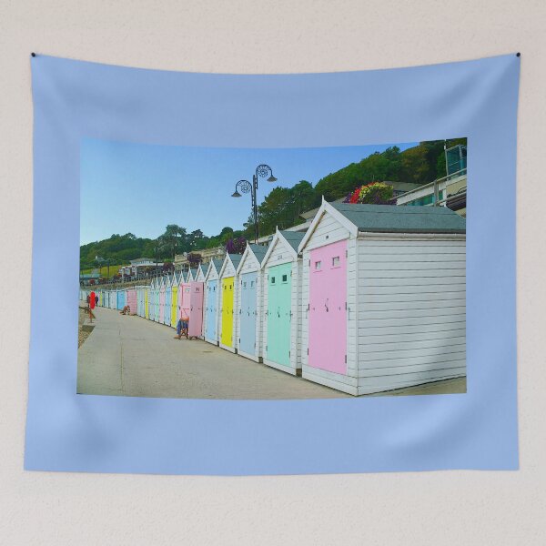 Item preview, Lyme Regis Beach Huts designed and sold by Alisonchambers2.