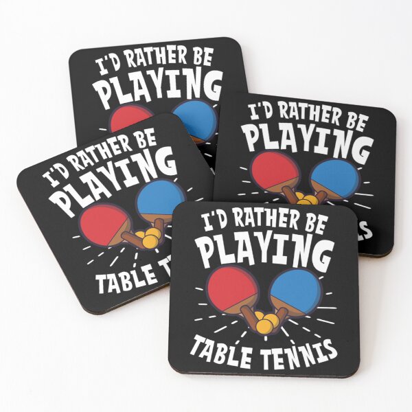 Item preview, Table Tennis T-ShirtTable Tennis T Shirt _ I'd Rather Be Playing designed and sold by TrebAnol.