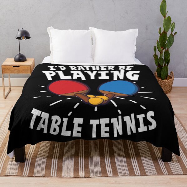 Item preview, Table Tennis T-ShirtTable Tennis T Shirt _ I'd Rather Be Playing designed and sold by TrebAnol.