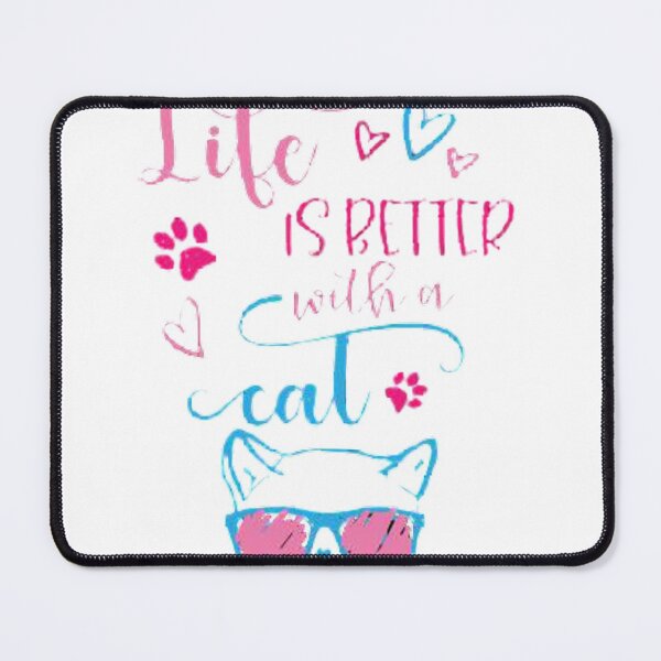 Item preview, LIFE IS BETTER WITH CAT designed and sold by Marakstore.