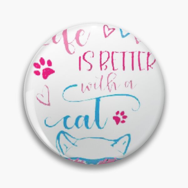 Item preview, LIFE IS BETTER WITH CAT designed and sold by Marakstore.