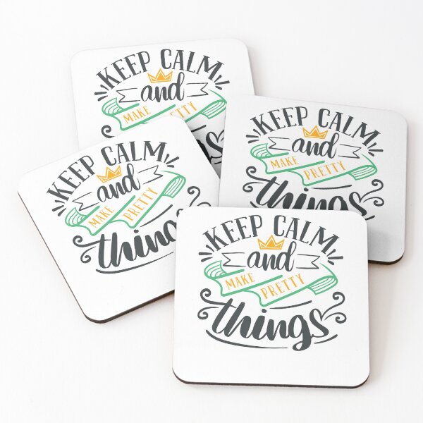 Item preview, Keep Calm and Make Pretty Things designed and sold by FOX1999-Design.