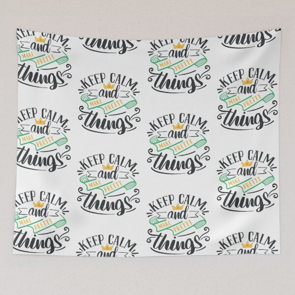 Item preview, Keep Calm and Make Pretty Things designed and sold by FOX1999-Design.