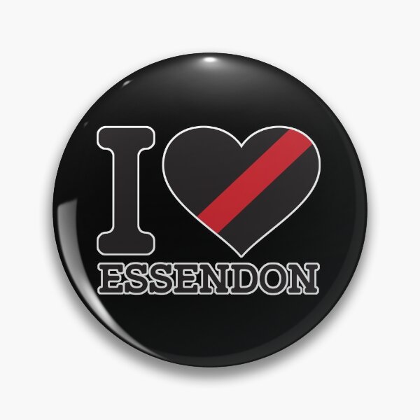 Item preview, “I love ESSENDON” Apparels, Merchandise, T Shirts, Leggings, Skirt, Mask, Apron, Eco Bag designed and sold by Ink Inc.