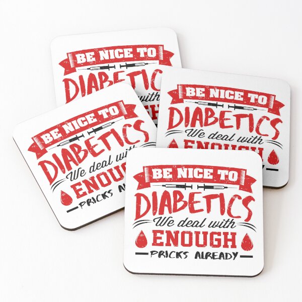 Item preview, Be Nice To Diabetics We Deal With Enough Pricks Already, Diabetes Awareness, Diabetes Patient Gift, National Diabetes Month designed and sold by HighEndLowCost.