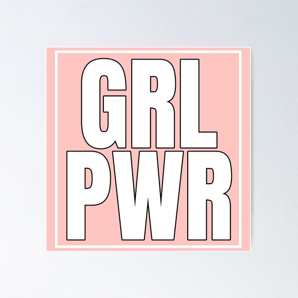 Girl Power GRL PWR - Cute Feminist Fist Tattoo Hand Latina | Leggings