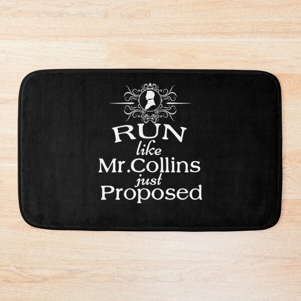 Item preview, Funny Jane Austen Pride and Prejudice Run Like Mr. Collins Just Proposed designed and sold by TopTeeShop.