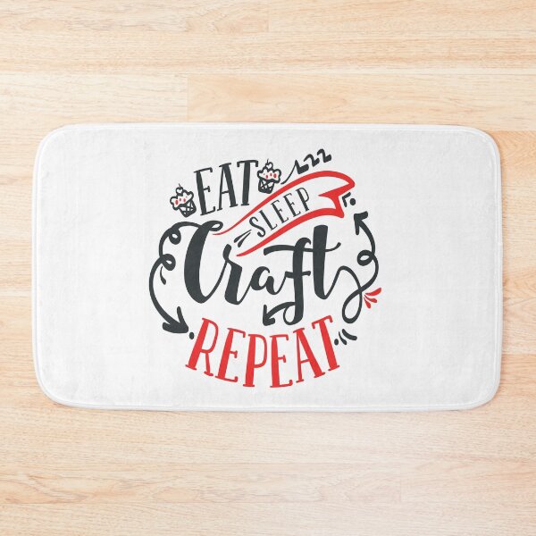 Item preview, Eat Sleep Craft Repeat designed and sold by FOX1999-Design.