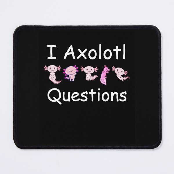 Item preview, i axolotl questions Greeting Card designed and sold by MyArtYourWorld.
