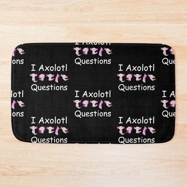Item preview, i axolotl questions Greeting Card designed and sold by MyArtYourWorld.