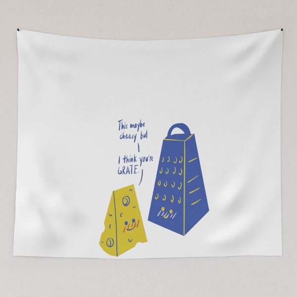 Item preview,  FUNNY CHEESE LOVE  designed and sold by RetroPlaceee.