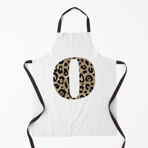 Item preview, The Letter O Animal Print Gold Glitter designed and sold by brookemiller801.