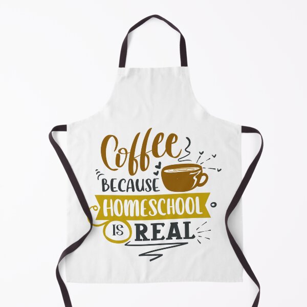 Item preview, Coffee Because Homeshool is Real designed and sold by FOX1999-Design.