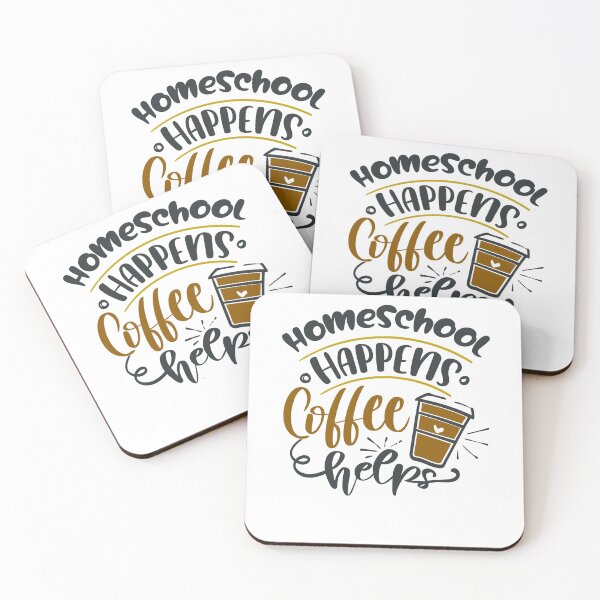 Item preview, Homeshool Happens Coffee Helps designed and sold by FOX1999-Design.