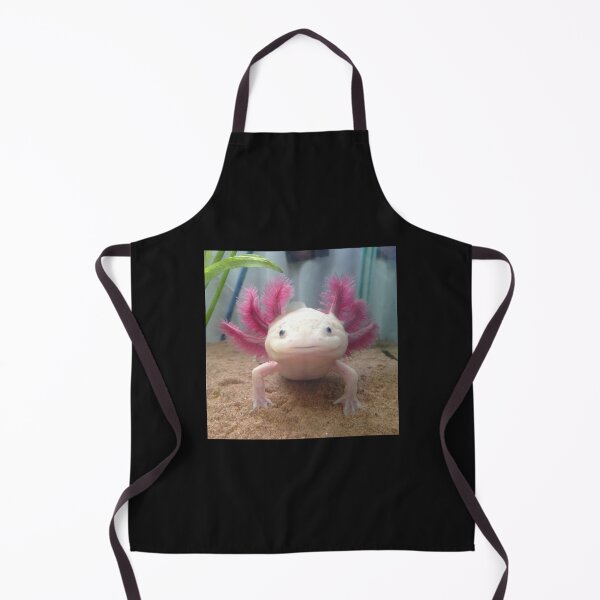 Item preview, Smiling Leucistic Axolotl! Throw Pillow designed and sold by MyArtYourWorld.