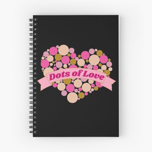 Item preview, Pink Dots of Love Colorful dots dot art designed and sold by Tanya Mihe.