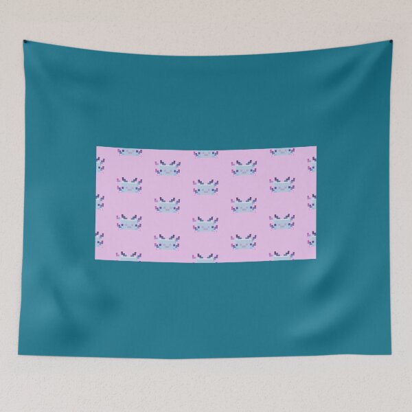 Item preview, Smiling Axolotl Minecraft Mouse Pad designed and sold by MyArtYourWorld.