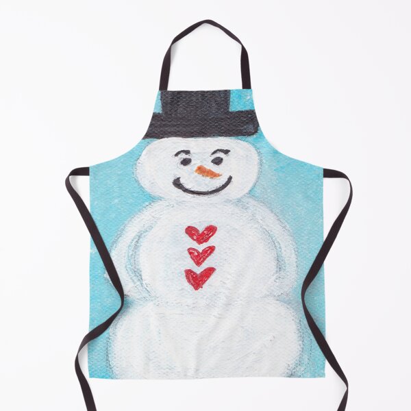 Item preview, BLUE SKY SNOWMAN designed and sold by KATHLEEN TENNANT ART.