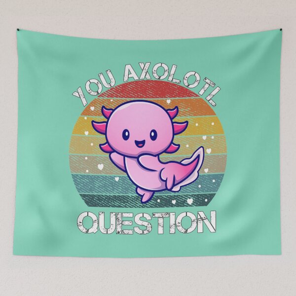 Item preview, you Axolotl Questions Classic  designed and sold by MyArtYourWorld.