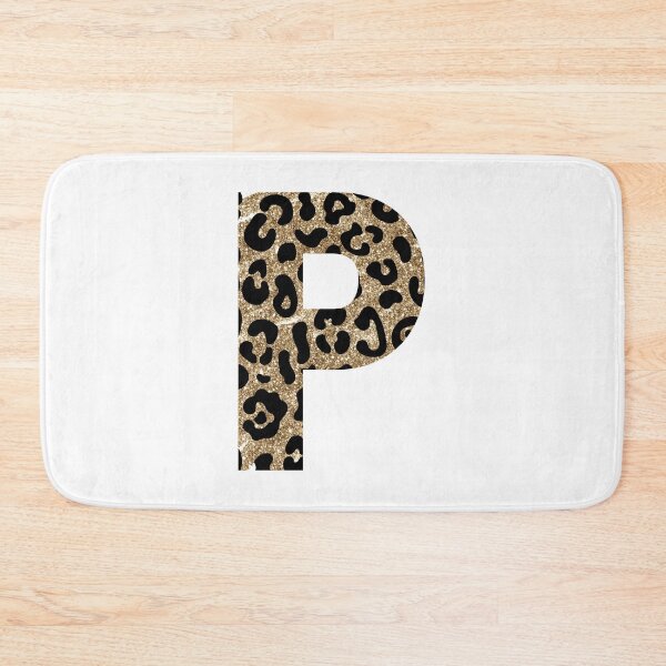 Item preview, Letter P Cheetah Print Monogram Initials designed and sold by brookemiller801.