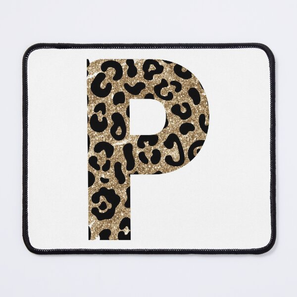 Item preview, Letter P Cheetah Print Monogram Initials designed and sold by brookemiller801.