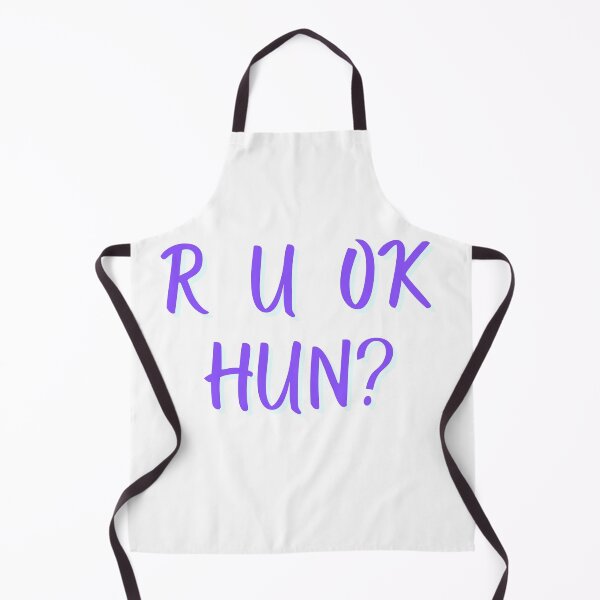 Item preview, R U OK HUN? Purple designed and sold by healthybrains.