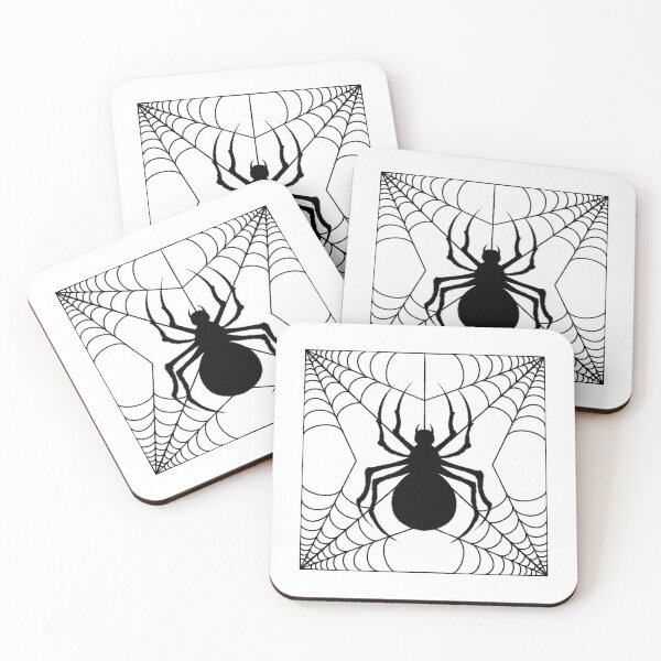 Item preview, Halloween pattern, Spider Web Pattern, Black spider  designed and sold by kMariaART.
