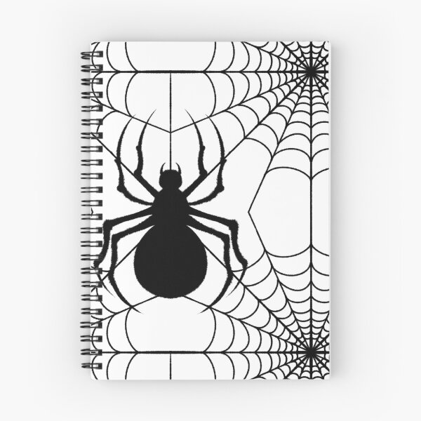 Item preview, Patrón de Halloween, Patrón de tela de araña, Araña negra designed and sold by kMariaART.
