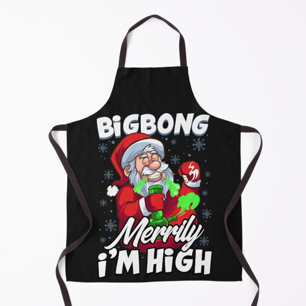 Item preview, Christmas Big Bong Merrily I m High Gift designed and sold by woormle.