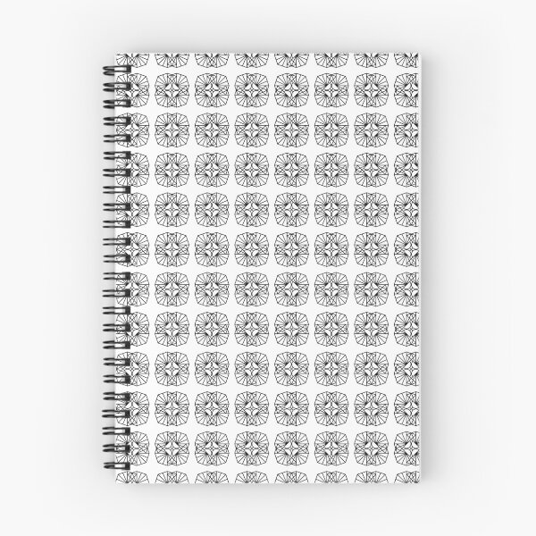 Item preview, Geometric Black And White Pattern With Complex Abstract Shapes designed and sold by MarinaPronina.