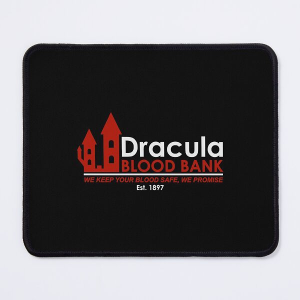 Aperçu de l'œuvre T-shirt DraculaBlood Bank Dracula créée et vendue par PatricEvet.