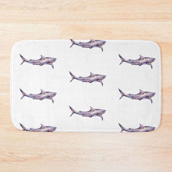 Item preview, Colourful Shark art digital painting designed and sold by Artfyfarty420.
