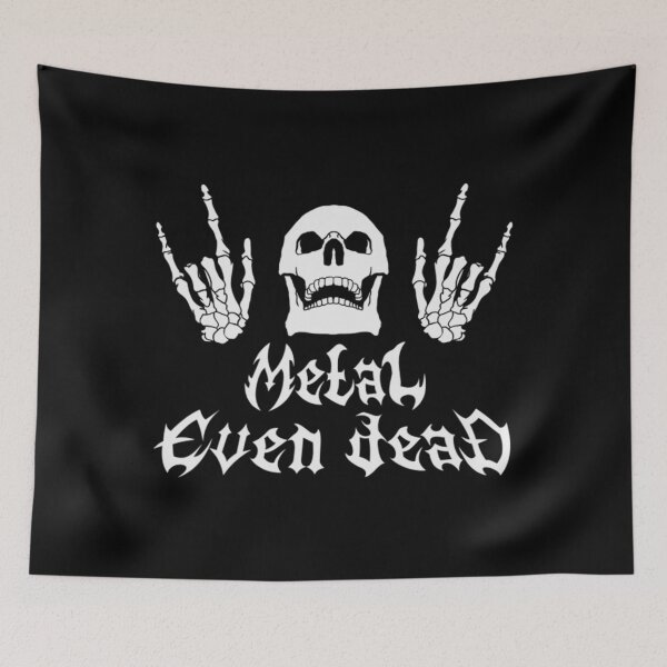 Item preview, Metal Head T-ShirtMetal even Dead  designed and sold by PatricEvet.